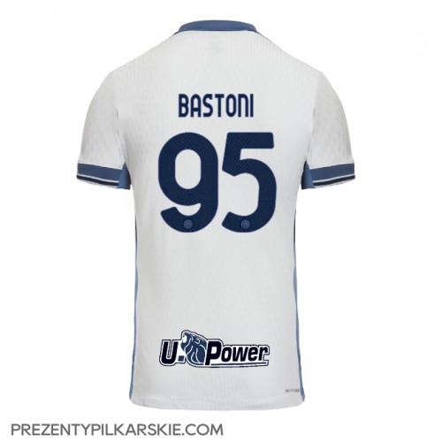 Stroje piłkarskie Inter Milan Alessandro Bastoni #95 Koszulka Wyjazdowej 2024-25 Krótki Rękaw